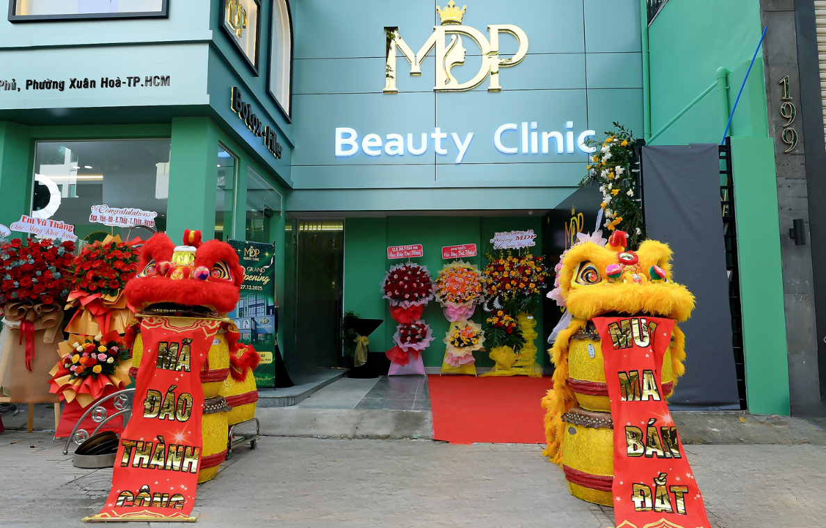 Trải Nghiệm Đẳng Cấp 5 Sao Tại MDP Beauty Clinic: Sang Trọng, Hiện Đại & Tận Tâm